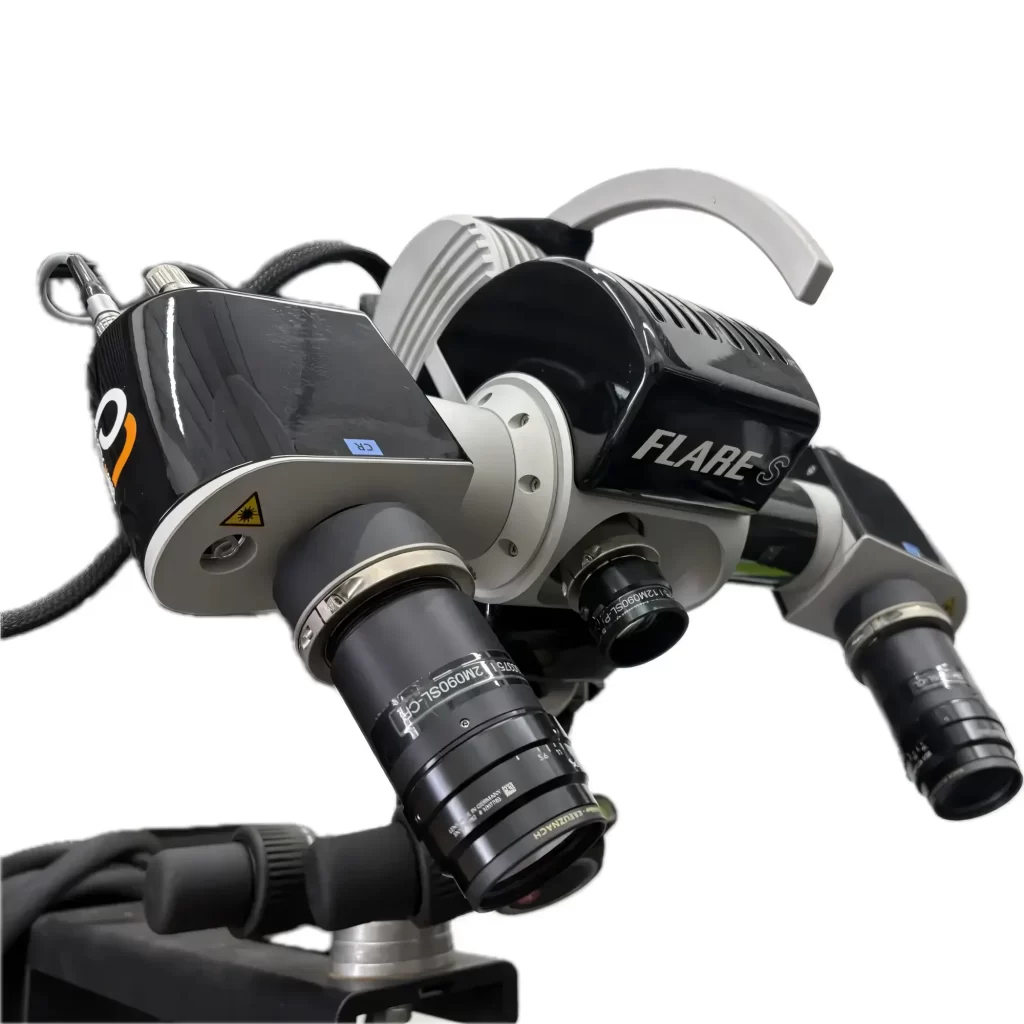 高画素CCDカメラとパターン照明を用いた、高精度な工業製品向け非接触3Dスキャナー FLARE Standard 12M