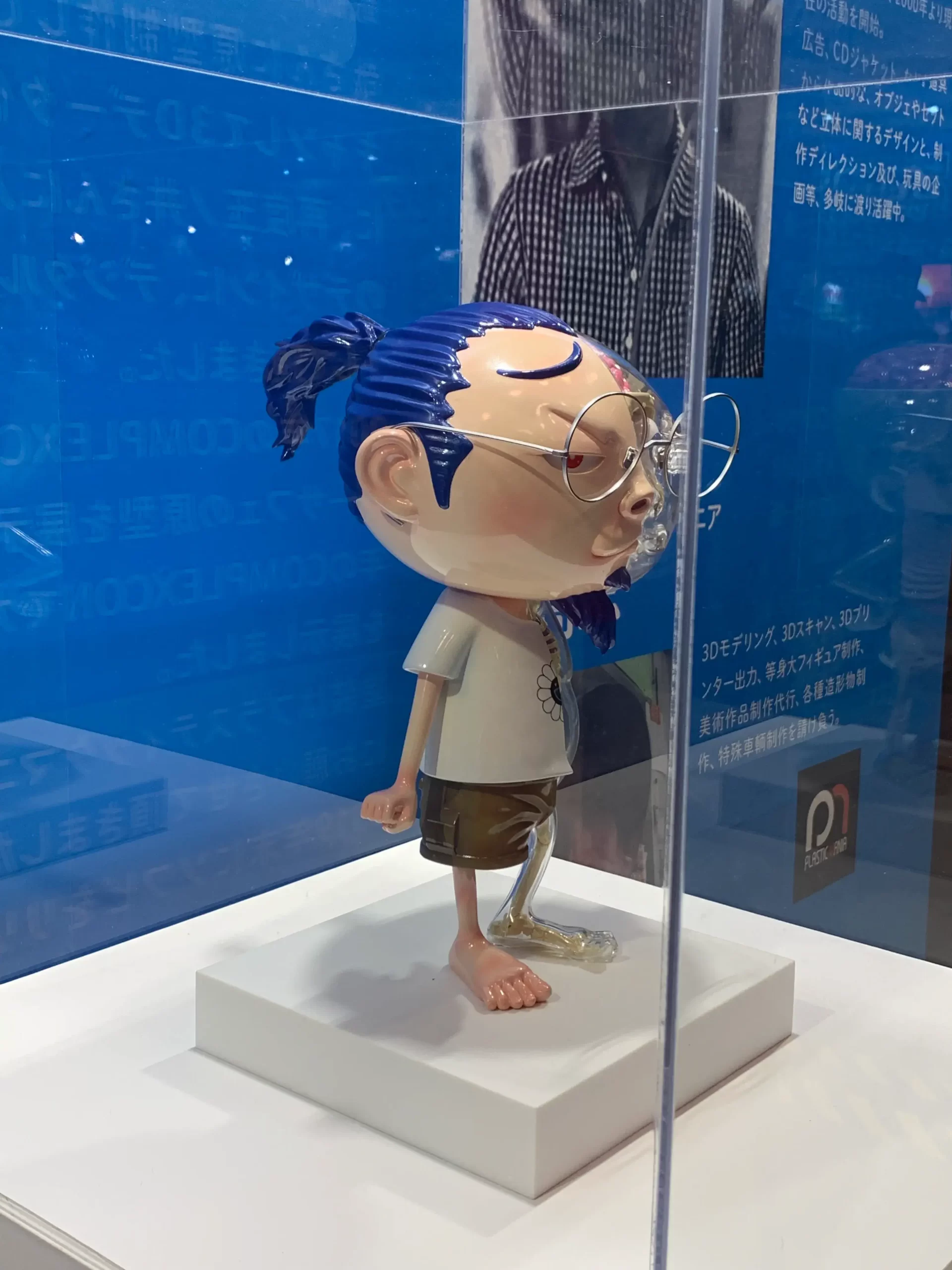 現代美術作家 村上隆氏の**ワンダーフェスティバル2019[冬]**での展示。制作に携わらせていただいた事例。大スケール造形。