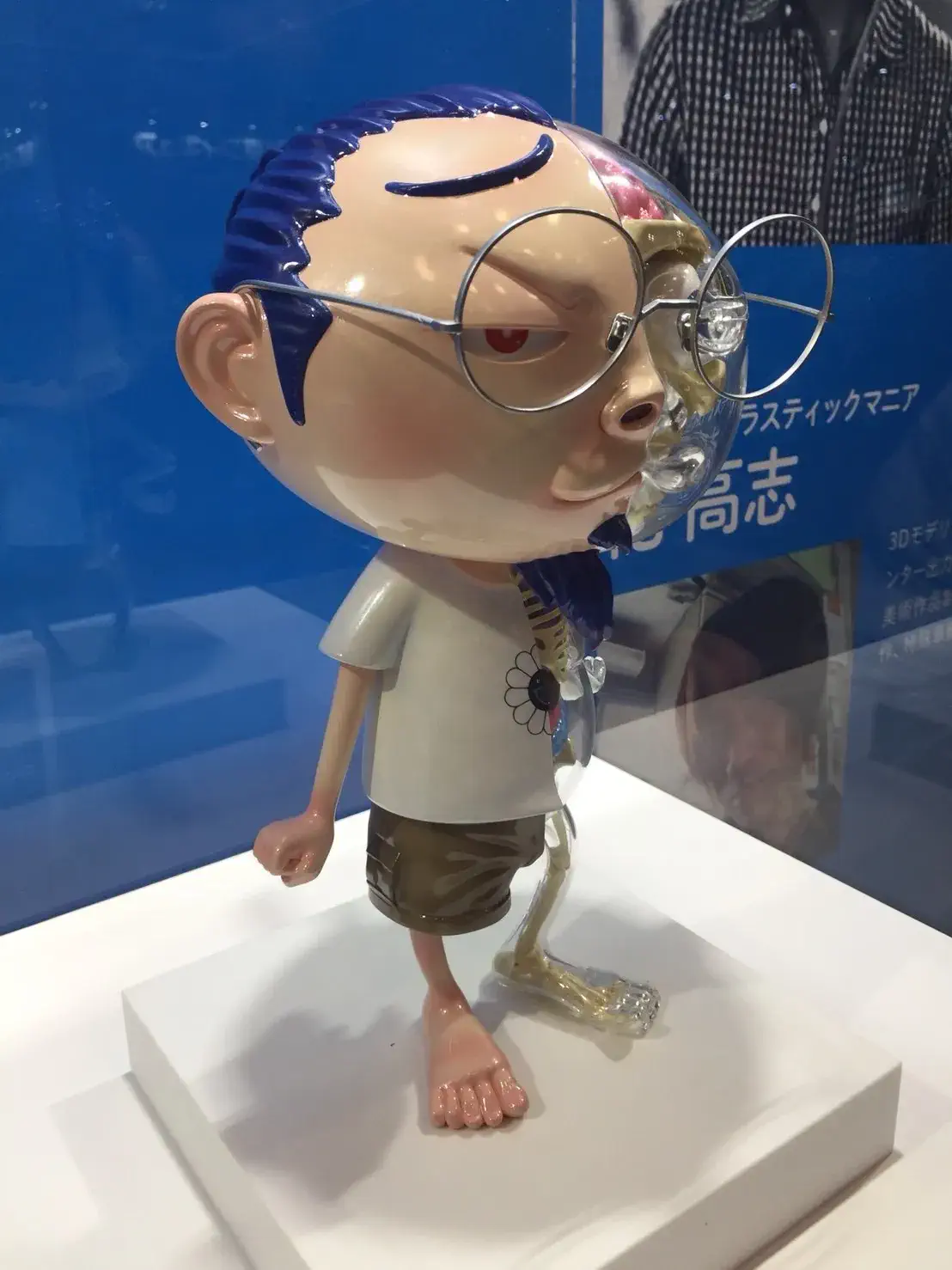 現代美術作家 村上隆氏の**ワンダーフェスティバル2019[冬]**での展示。制作に携わらせていただいた事例。大スケール造形。