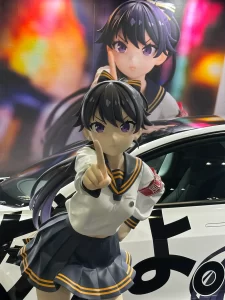 1/1 Life-Size Figure fabrication of "Tokyo Discipline Committee Chairperson alphauyu," showcased at Wonder Festival 2024 Winter. Created to commemorate the 1/7 scale figure launch.